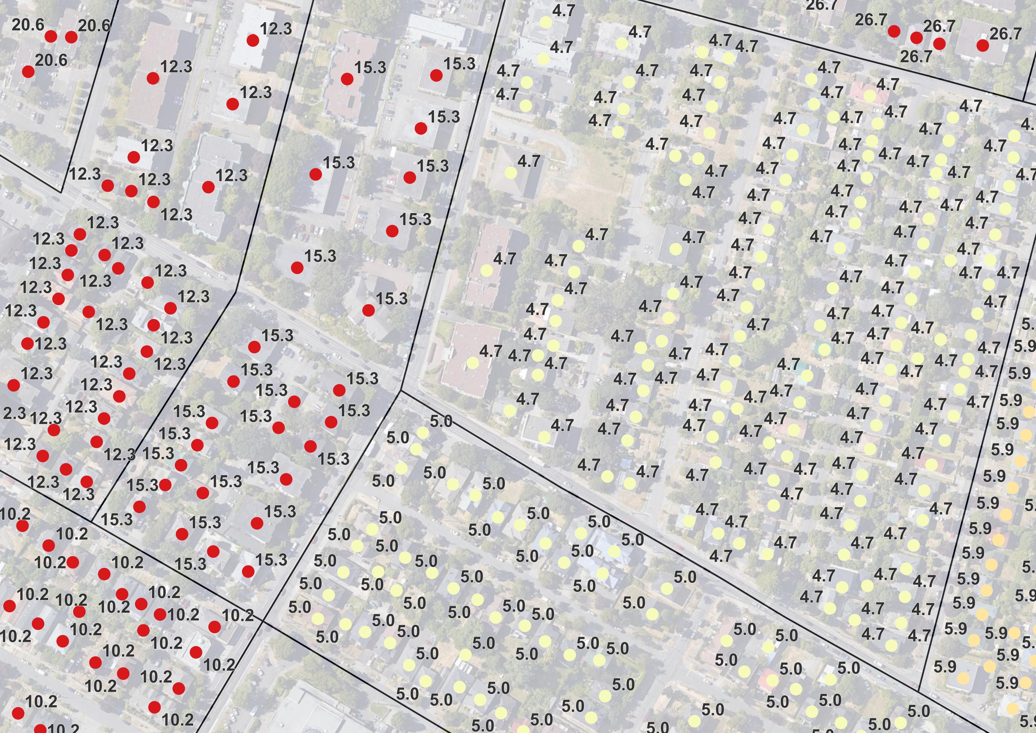 Close-up view in Victoria, BC